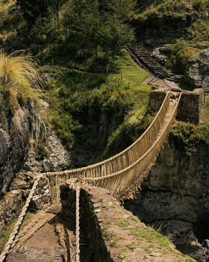 Queswachaca puente Inca